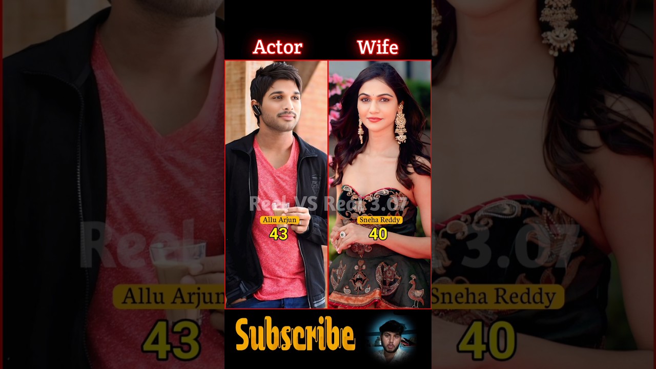 South Indian Actors' Real-Life Husband & Wife Ages (Pt-32) 🎬