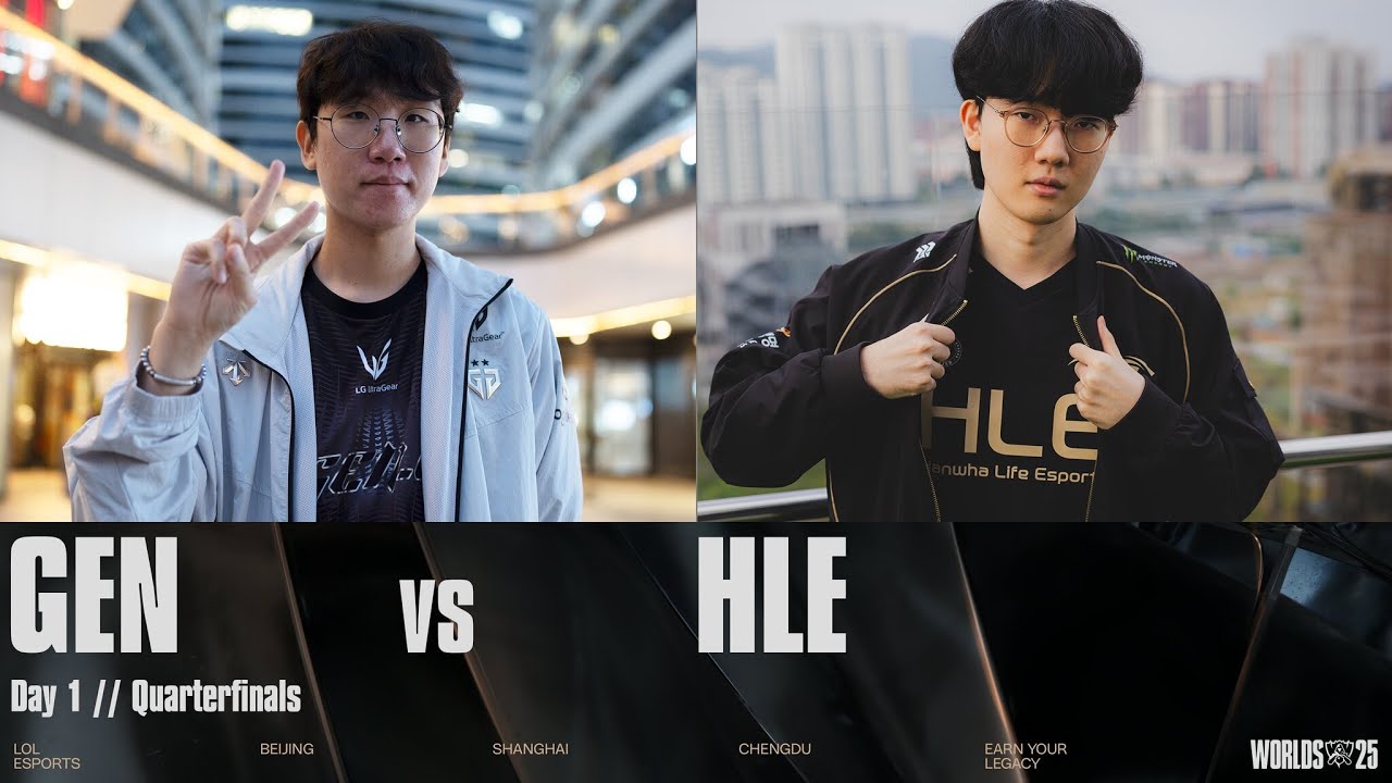 HLE vs GEN | Worlds 2025 Knockout Stage 🏆