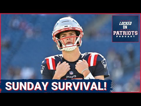 SURVIVAL: Patriots-Drake Maye ESCAPE Falcons, Win Sixth Straight, 24-23