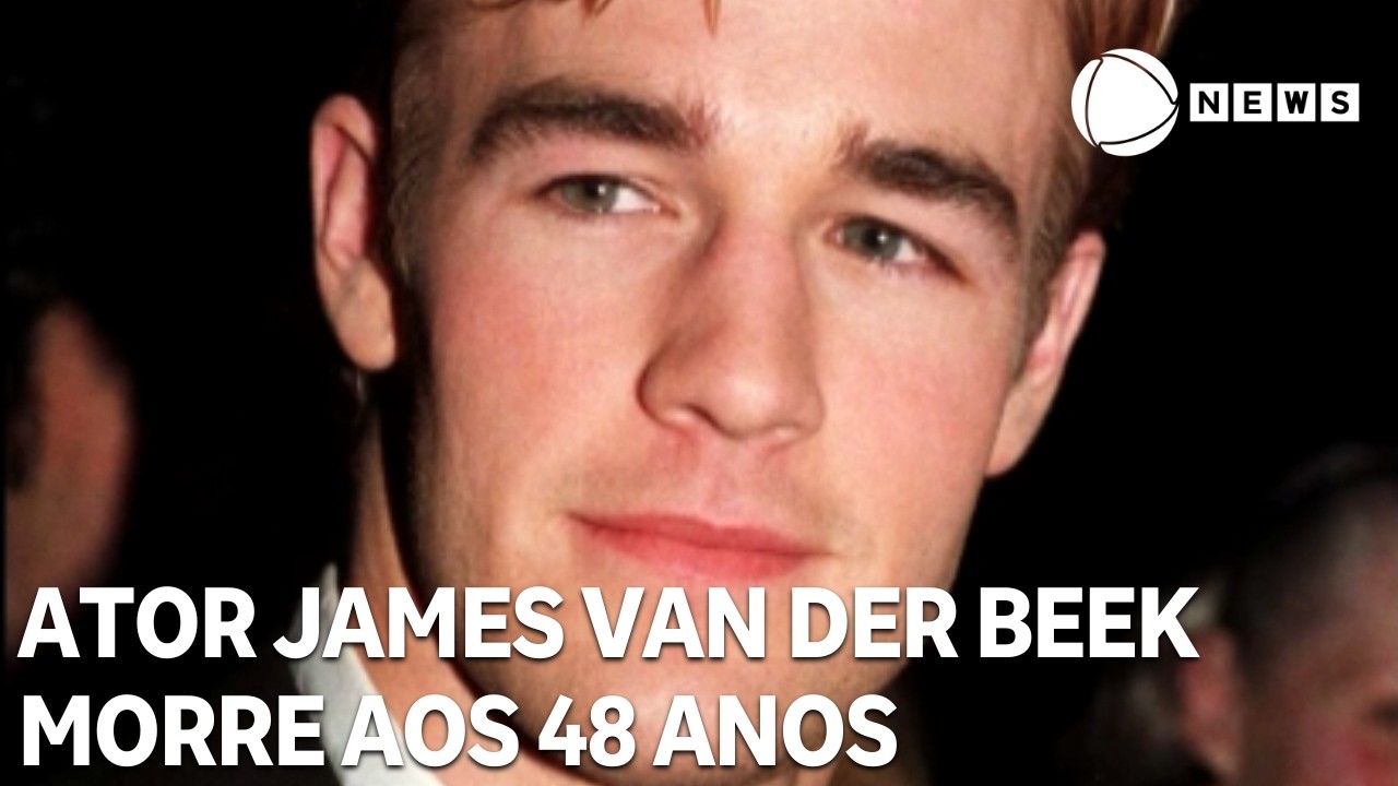 Ator James Van Der Beek, de 'Dawson's creek', morre aos 48 anos