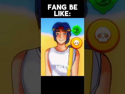POV: Playing as Fang #brawlstars #fang #funny #meme #animation