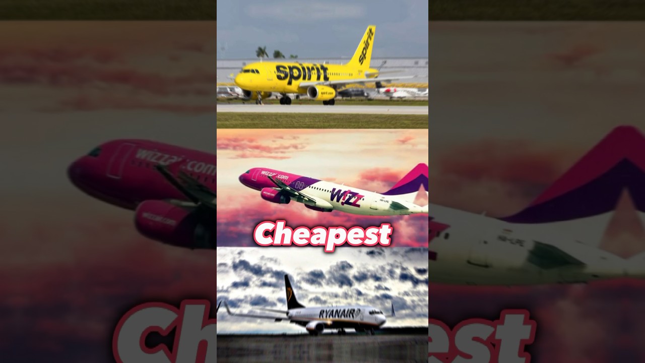 RyanAir vs Wizz Air vs Spirit Airlines ✈️ Which Budget Airline Reigns Supreme?