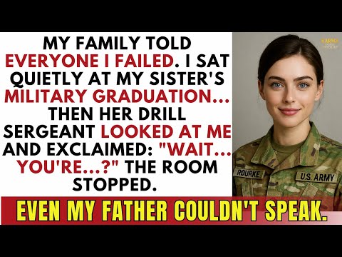 Family Said I Failed — Then My Sister’s Drill Sergeant Looked at Me and Exclaimed : 'General? Ma’am?
