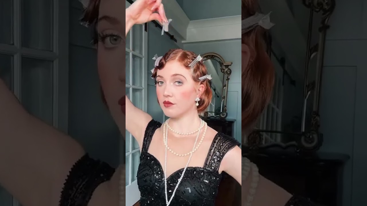 1920s Hair Tutorial: Master the Iconic Finger Waves & Flapper Look ✨