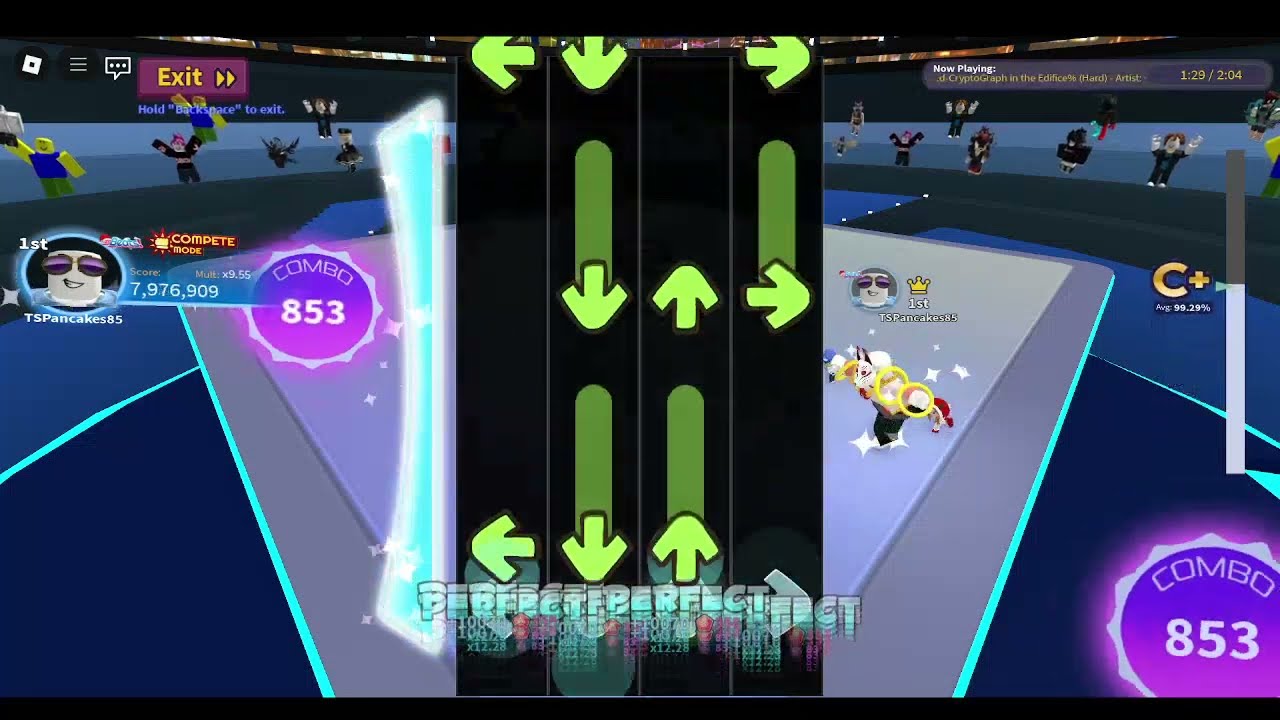 Pan Plays Robeats: Undeciphered Cryptograph (Hard 32) 🎮