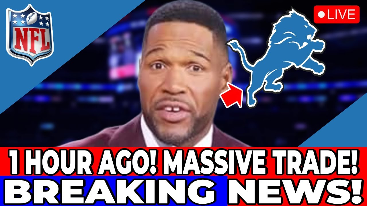 NFL Trade Alert: Lions Make Big Move! 🏈