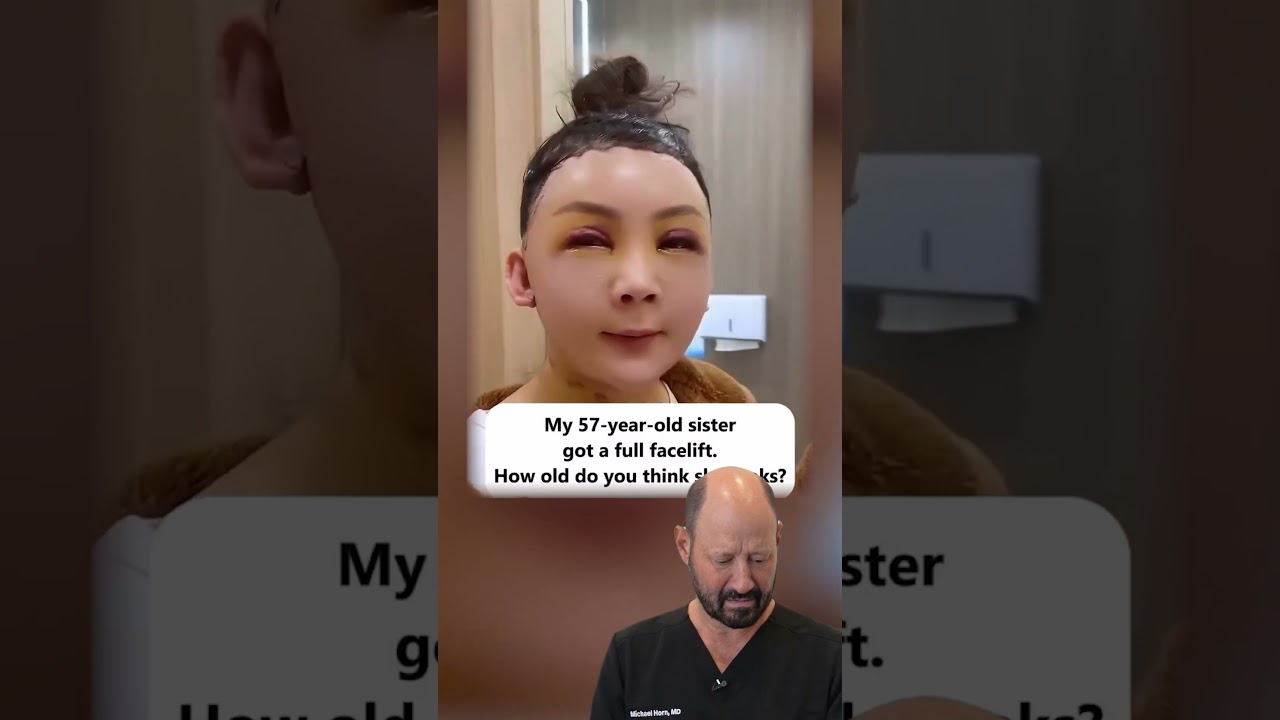 Plastic Surgeon's Reaction to Surgery Gone Wrong 😱