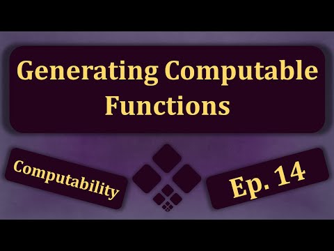 Generating Computable Functions Pt. 1