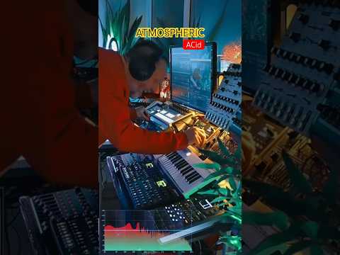 Atmospheric Studio acid techno #303 #analog #electronicmusic #edm #live #hardware #music