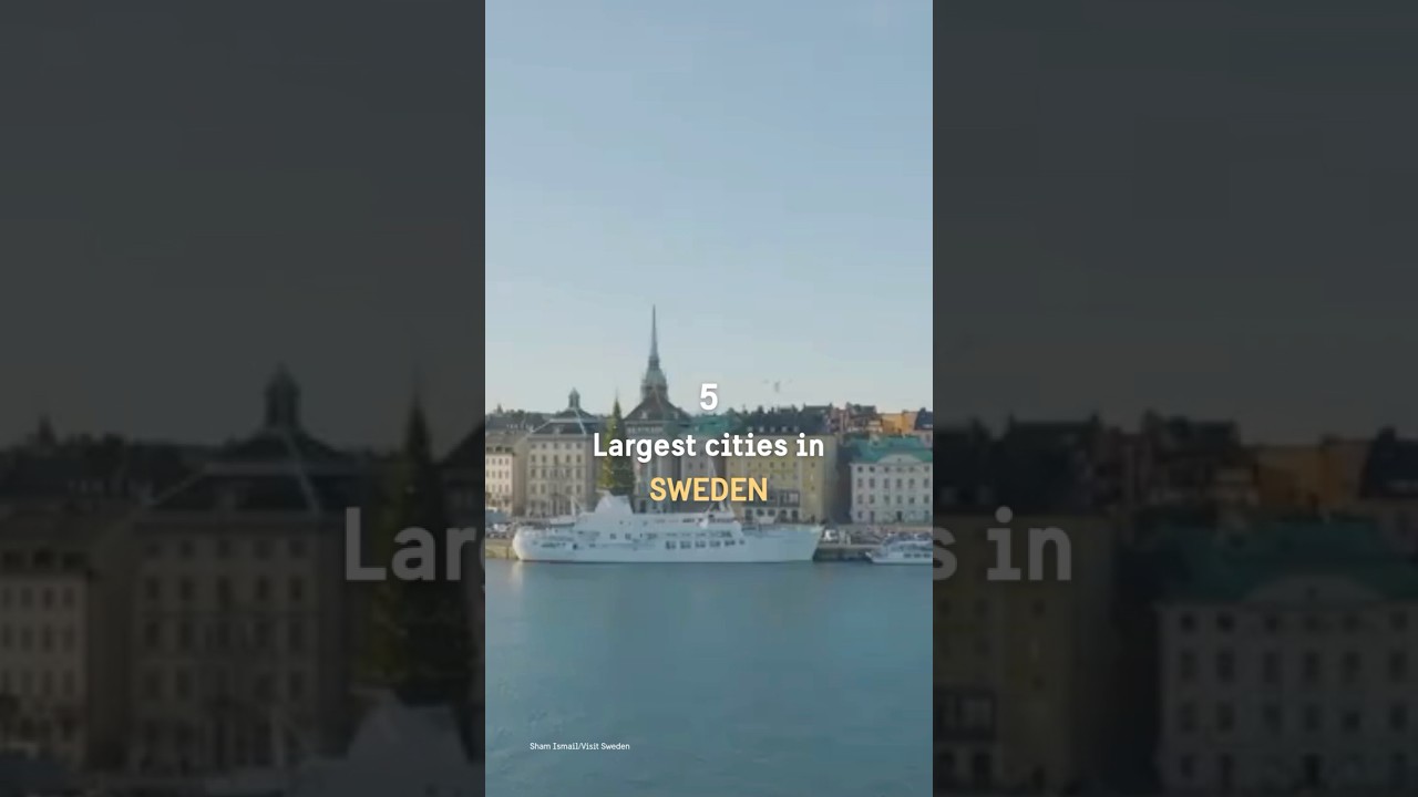 Top 5 Swedish Cities to Visit 🇸🇪