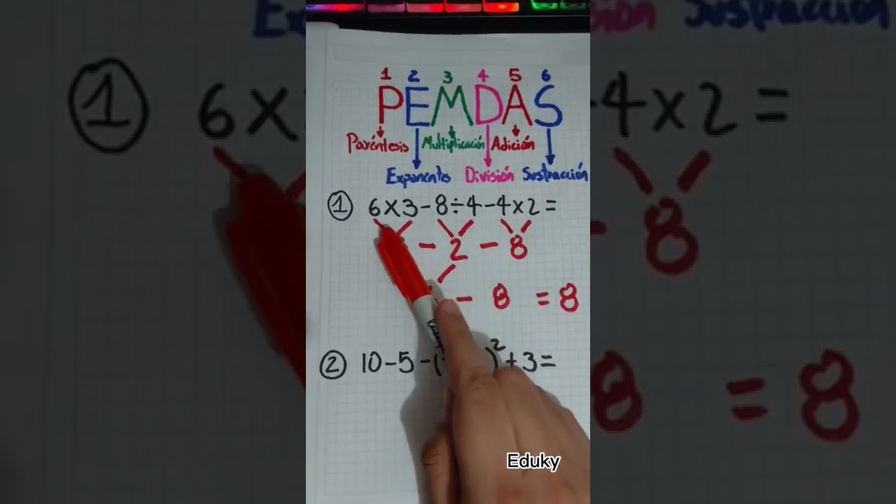 ¡Domina el Orden de las Operaciones en Matemáticas con Fácil Guía! 📚