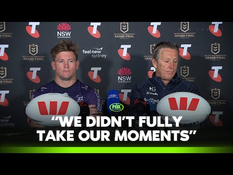 “I don't think we were overly smart at times" 😞 | Melbourne Storm Grand Final Press Conference