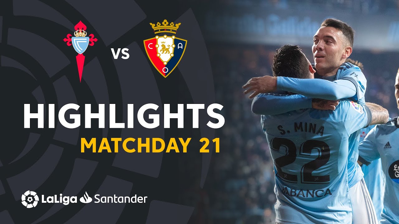 Celta vence a Osasuna 2-0 en Balaídos ⚽