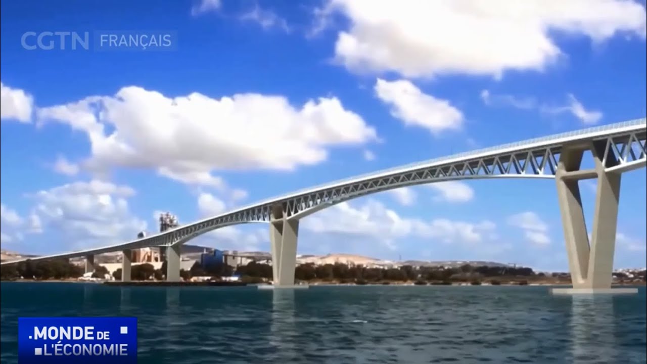 Tunisie : Une entreprise chinoise construit un nouveau pont à Bizerte pour 271 millions $ 🇹🇳