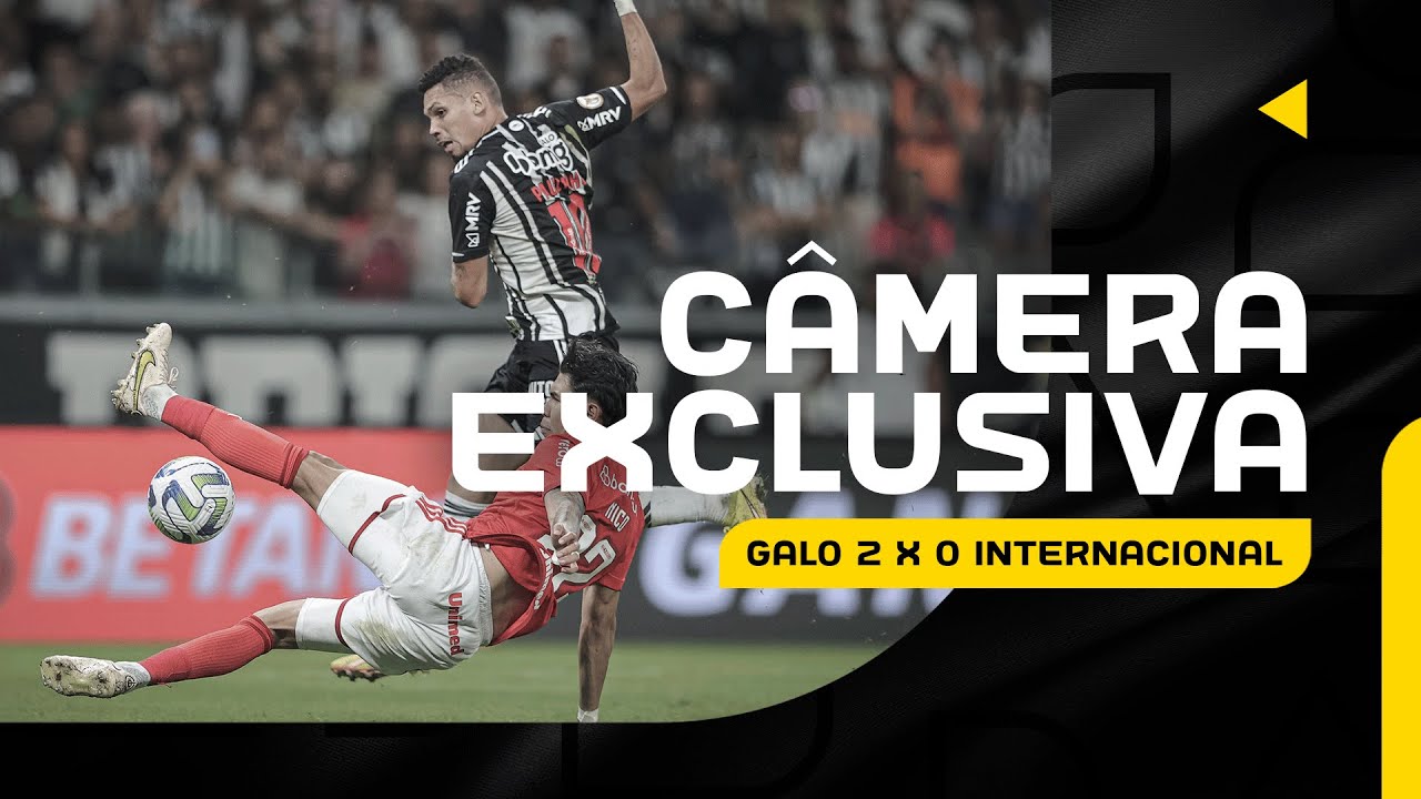 Galo conquista vitória contra Internacional com destaque na nossa câmera exclusiva 🎥