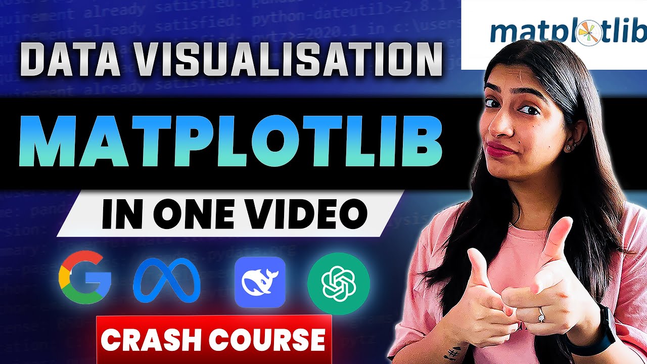 Matplotlib Crash Course: Visualize Data in 1 Hour ๐