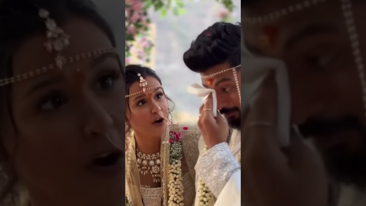 He Couldn't Hold Back His Tears at the Wedding 🥹😂 #Shorts