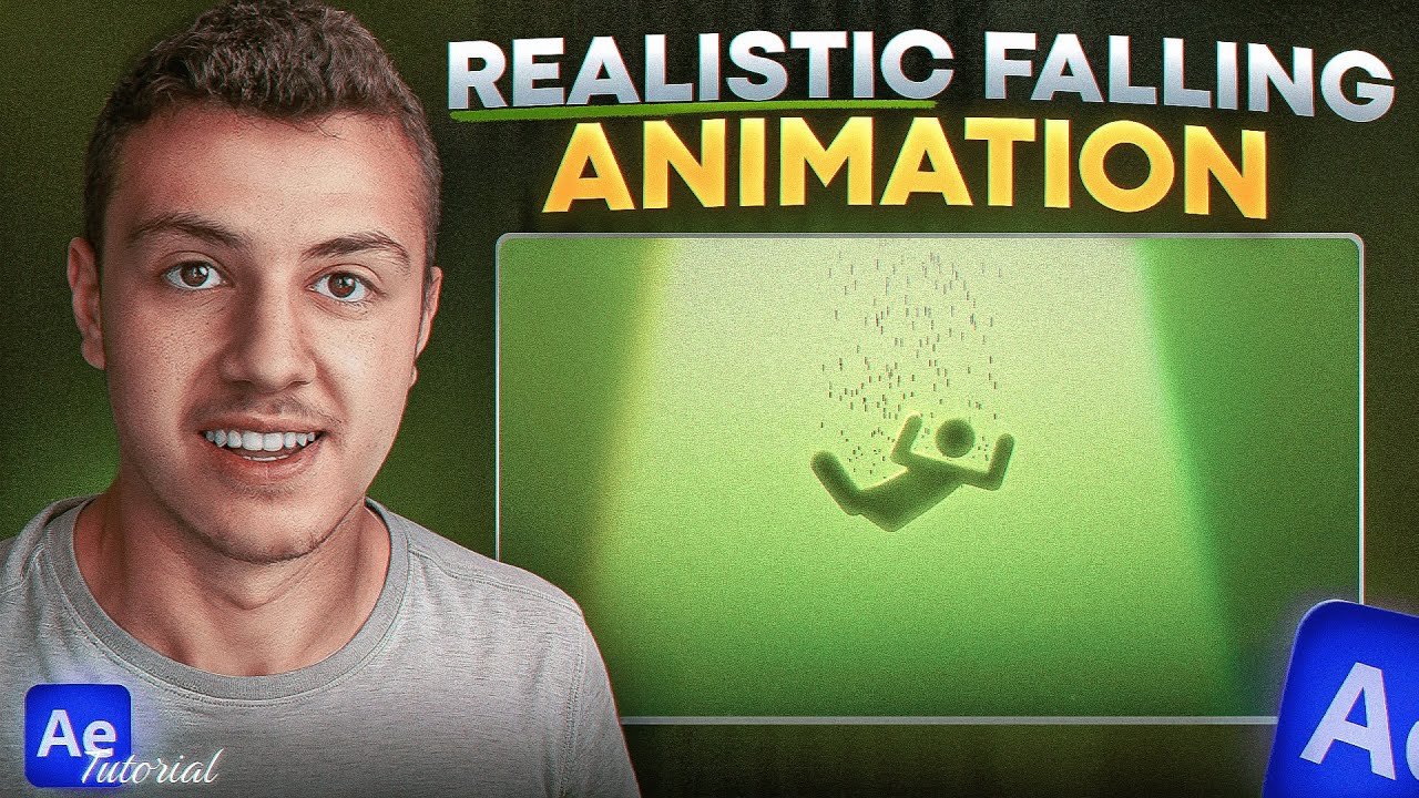 Create a Stunning Falling Animation in After Effects – Beginner-Friendly Tutorial 🎬