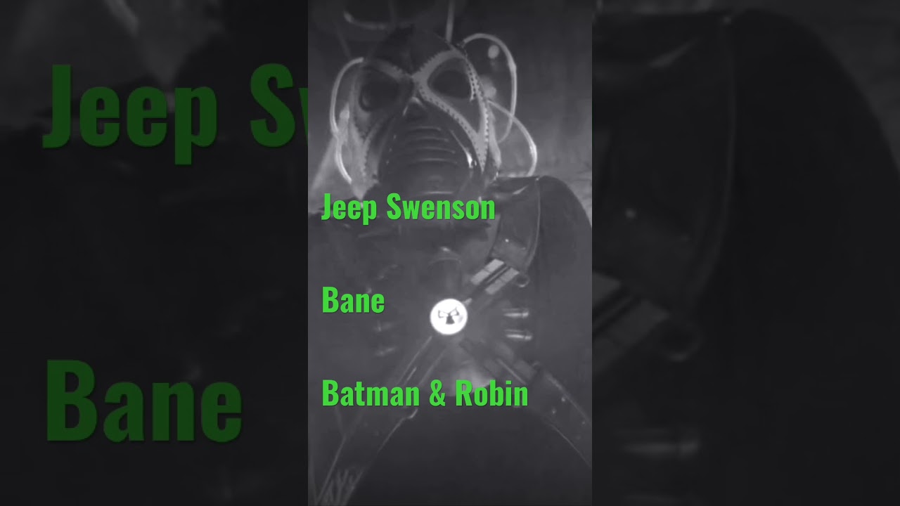 JEEP SWENSON BANE #batman
