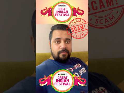 Amazon Great Indian Festival Sale Scam ❌😭 #amazongreatindianfestival2024 #amazonscam