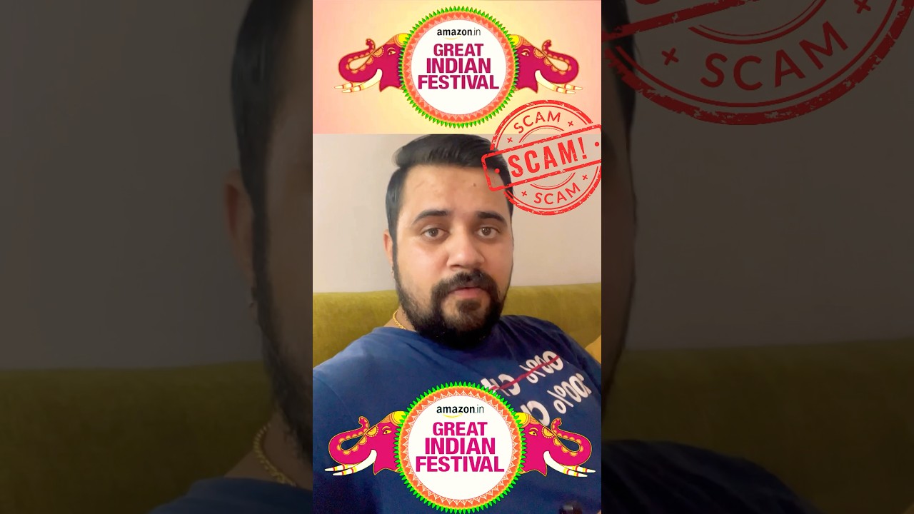 Beware of Amazon Great Indian Festival Scam! ❌ Stay Safe During 2024 Sale