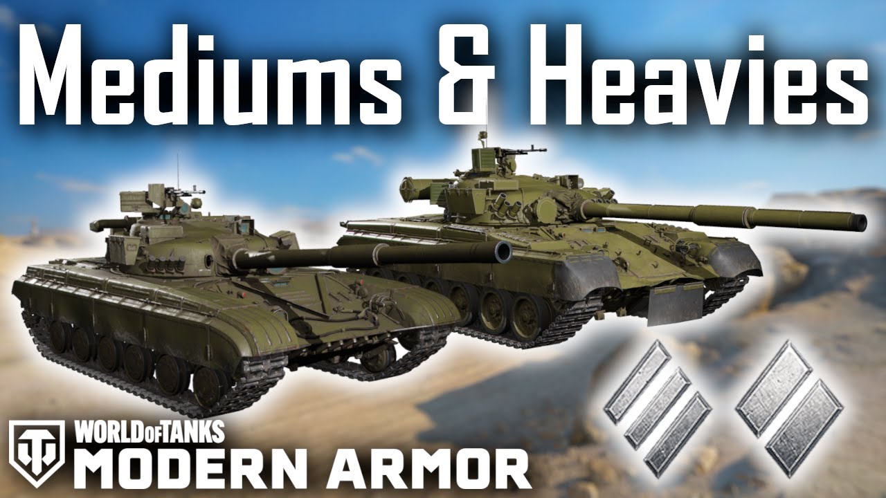 | NERFED - How to Play Mediums & Heavies | World of Tanks Modern Armor |