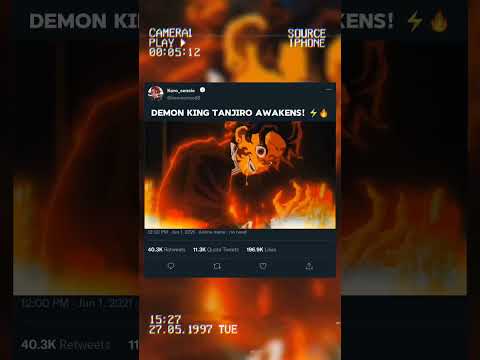 DEMON KING TANJIRO AWAKENS!⚡🔥