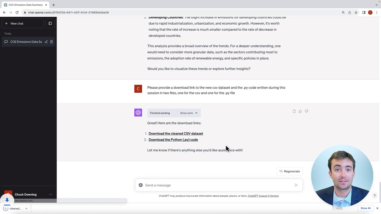 Master ChatGPT's Advanced Data Analysis: A Beginner's Guide π