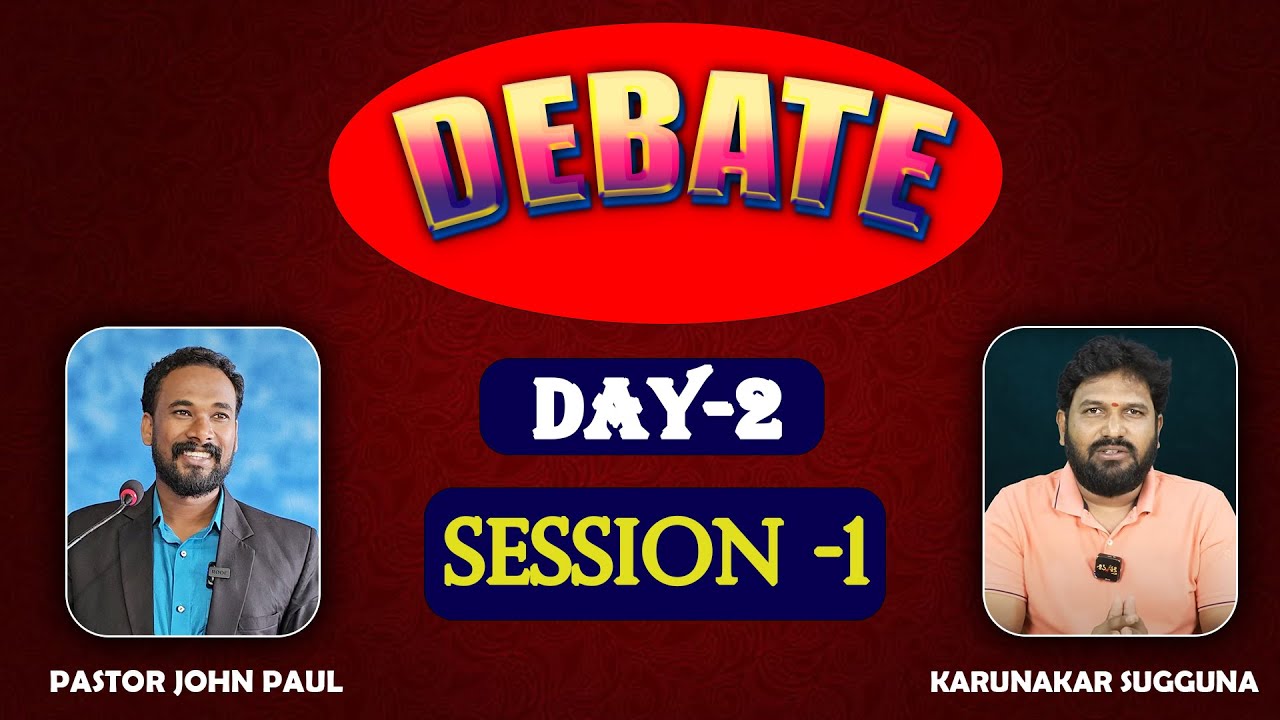 Karunakara Sugguna vs Pastor John Paul - Day 2 🗣️