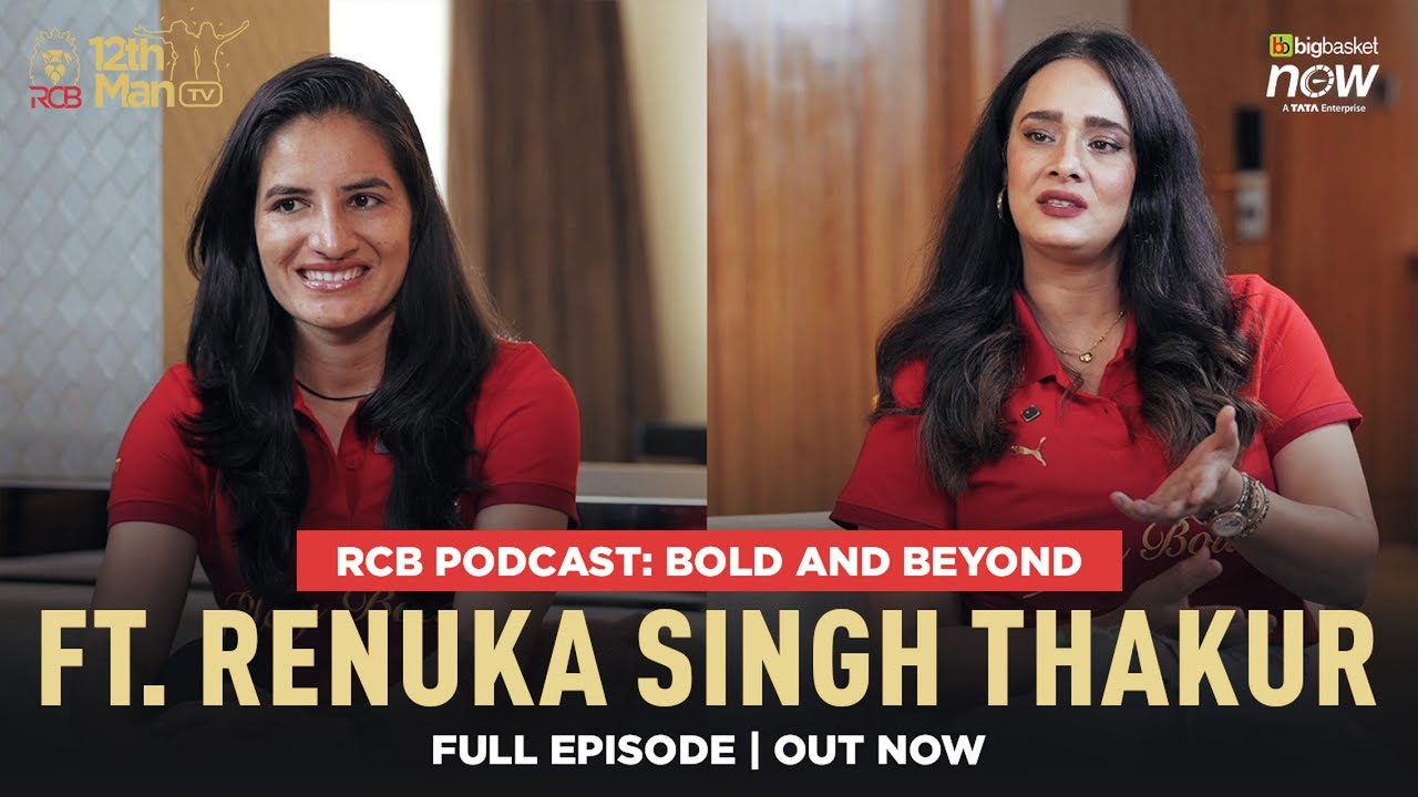 RCB Podcast: Renuka Singh Thakur's Inspiring Journey from Village to Cricket Stardom 🌟