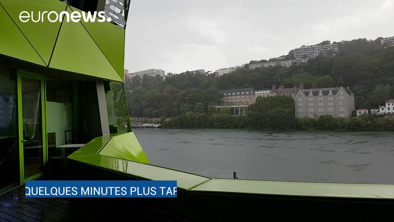 Avis de tempĂȘte sur Lyon et Euronews