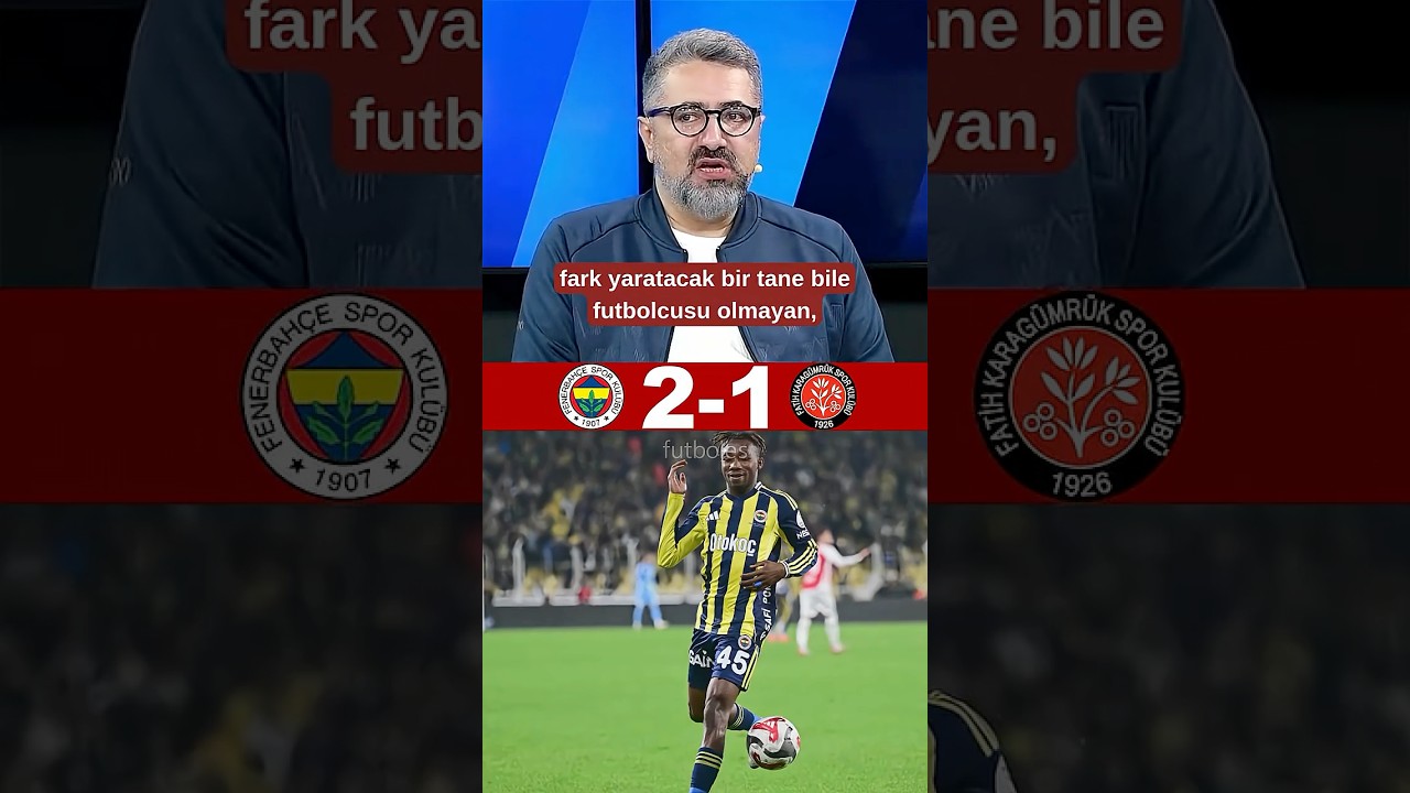 Tedesco'nun Fenerbahçe'deki Sorunu Gün yüzüne çıktı ⚽