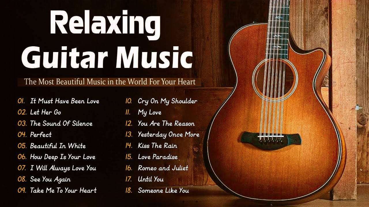 Top 50 Romantic Instrumental Guitar Love Songs 🎸