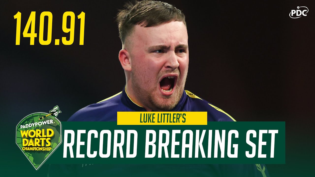 Luke Littler Shatters Record with Unbelievable Darts at 2024/25 World Championship 🎯