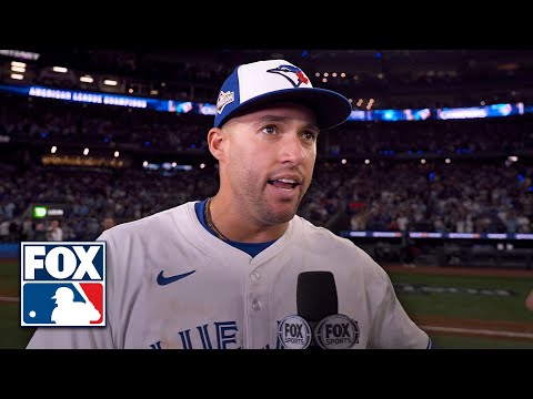 'I'm so happy right now' 🥺 George Springer after Blue Jays clinch World Series Berth over Mariners