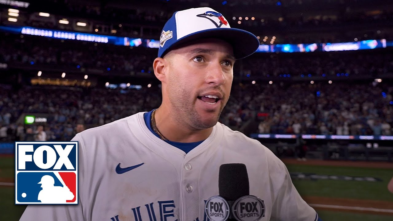 George Springer Celebrates Blue Jays' Historic World Series Win 🏆