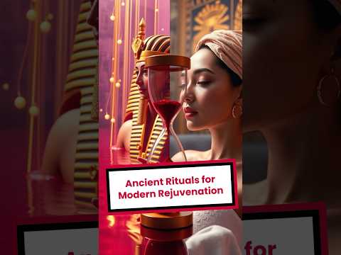 Ancient Beauty Secrets: How Egyptian Blood Rituals Became Modern Celebrity Treatments #shorts