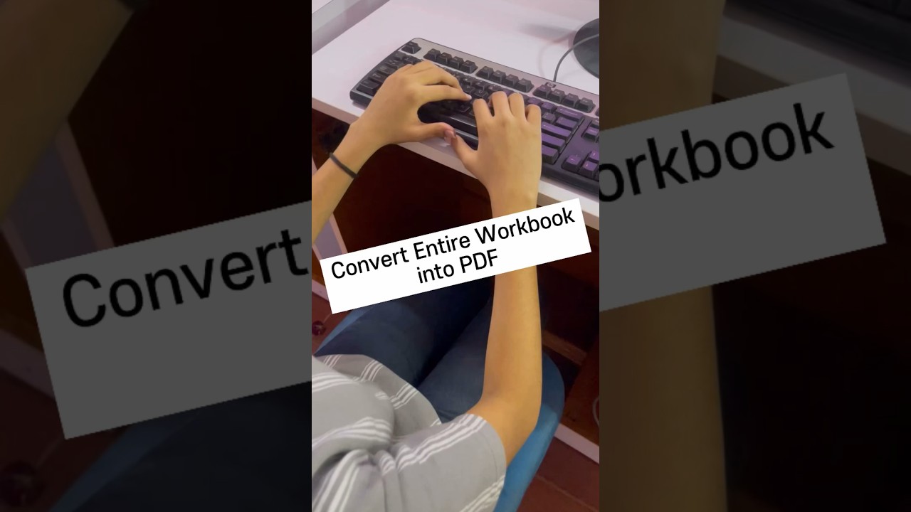 Quick Guide: Save Your Entire Excel Workbook as PDF 📄