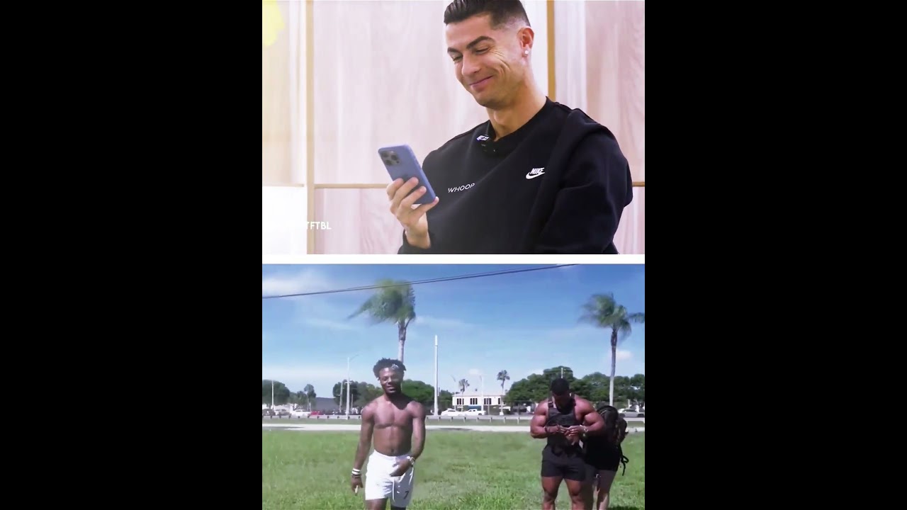 Ronaldo's Reaction to IShowSpeed & Ashton Hall Race 🤯