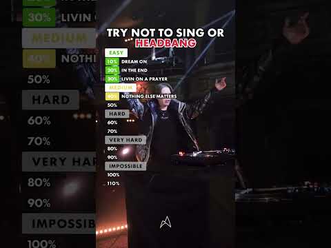 Try not to sing! If you know all you were born in the 80s! Rock & Metal Challenge 🔥