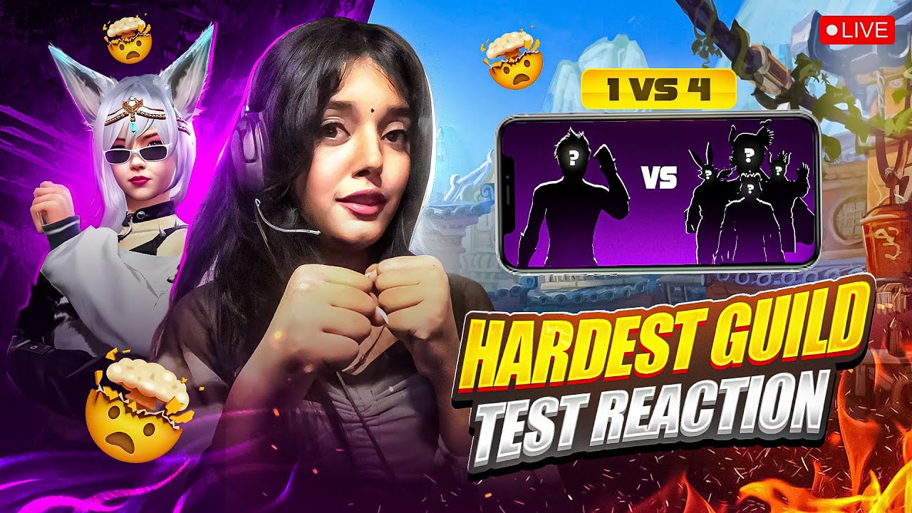 Epic Guild Test Live! 🚀 Annu's Journey to 500K Booyah in Free Fire