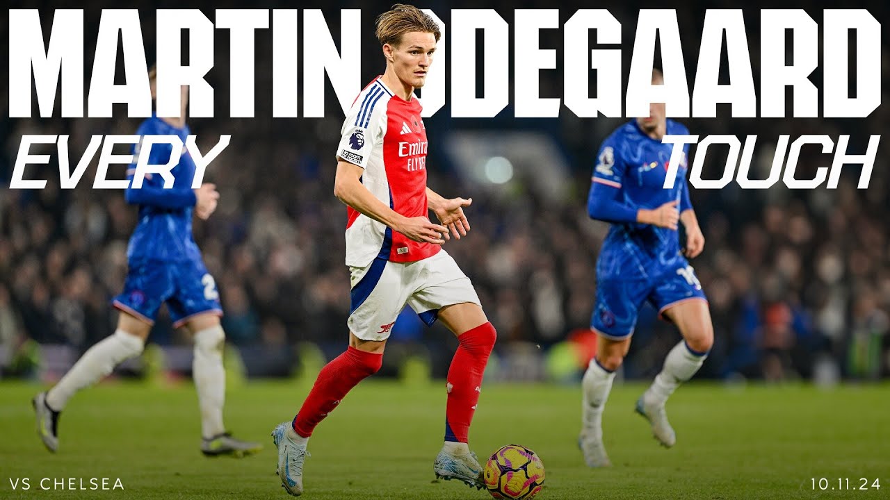 Martin Odegaard Shines with Brilliant Assist in Arsenal's Draw at Chelsea ⚽