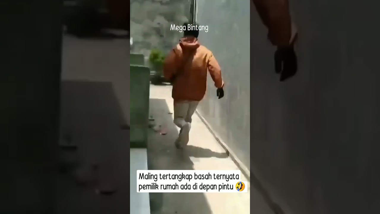 Pemilik Rumah Tertangkap Basah di Depan Pintu saat Maling Beraksi