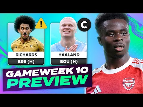 RICHARDS DOUBTS β οΈ FPL GAMEWEEK 10 PREVIEW πͺ| Fantasy Premier League Tips 2025/26