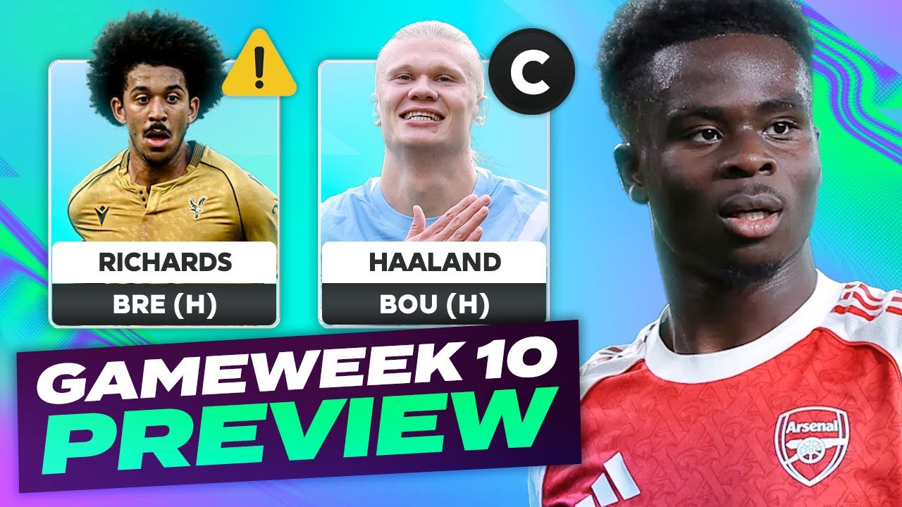 FPL Gameweek 10 Preview & Top Transfer Tips ⚽ | Fantasy Premier League 2025/26