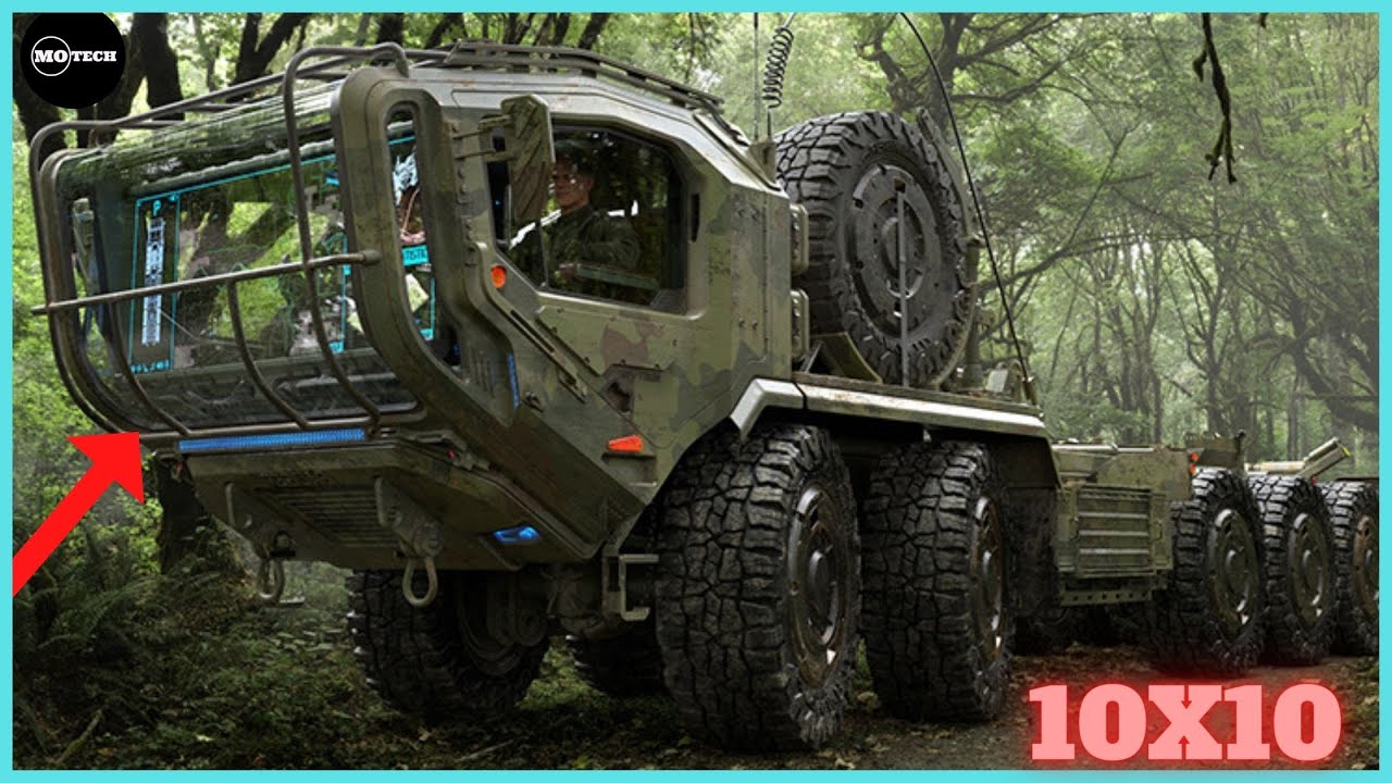 10 Top 10 Extreme Off-Road Military Trucks 🌍