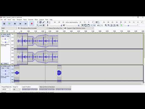 Editing Volume with the Envelope Tool and Effects