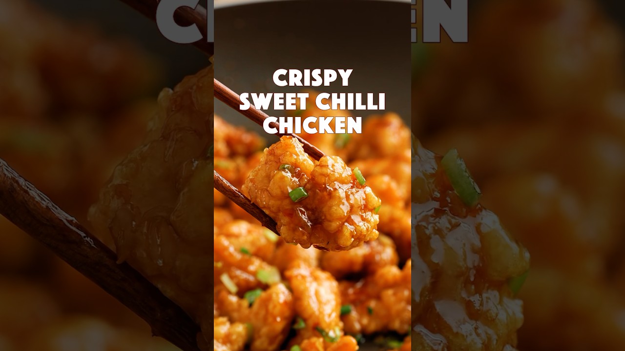 Crispy Sweet Chilli Chicken Recipe 🍗