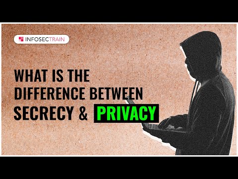 What is the Difference Between Secrecy and Privacy | Secrecy Vs. Privacy | InfosecTrain