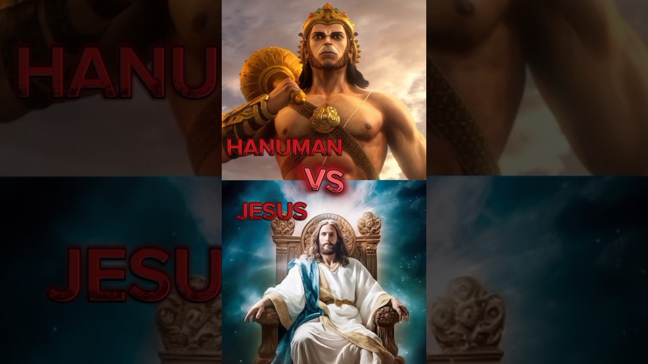 LORD HANUMAN VS JESUS 🕉️🚩🙏#shortvideo #viralvideo @SonySAB @fedevigevani @JingleToons